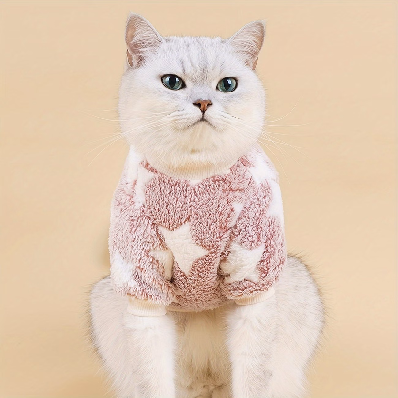 pet five pointed star plush hoodie 1pc Product details 0