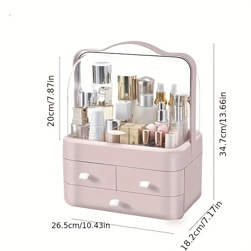 Transparent Acrylic Cosmetics Skincare Rack Organizer – ottostorage