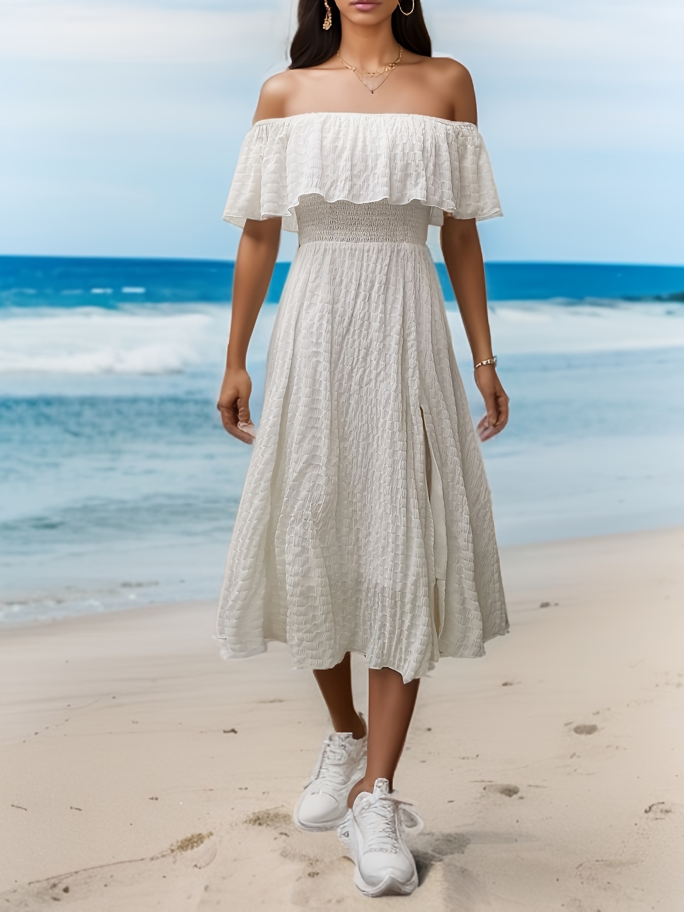 Layered 2024 beach dress