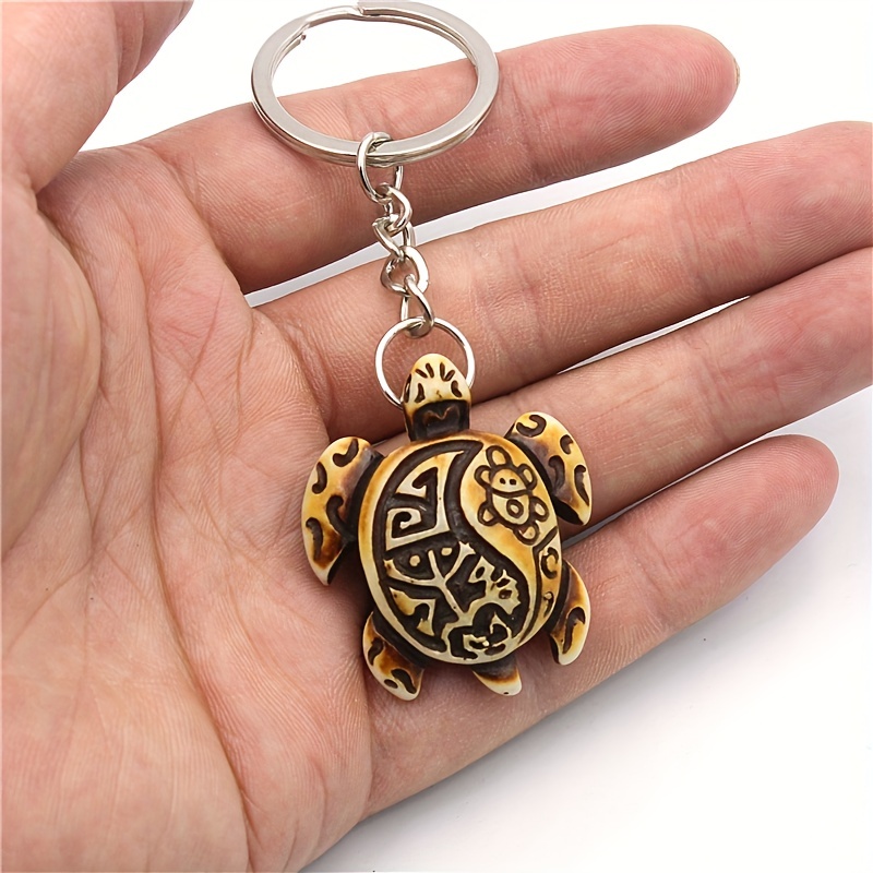 Five Color Turtle Awesome Keychain for Men, Creative Gift for Men,Men Gifts Ideas,Temu