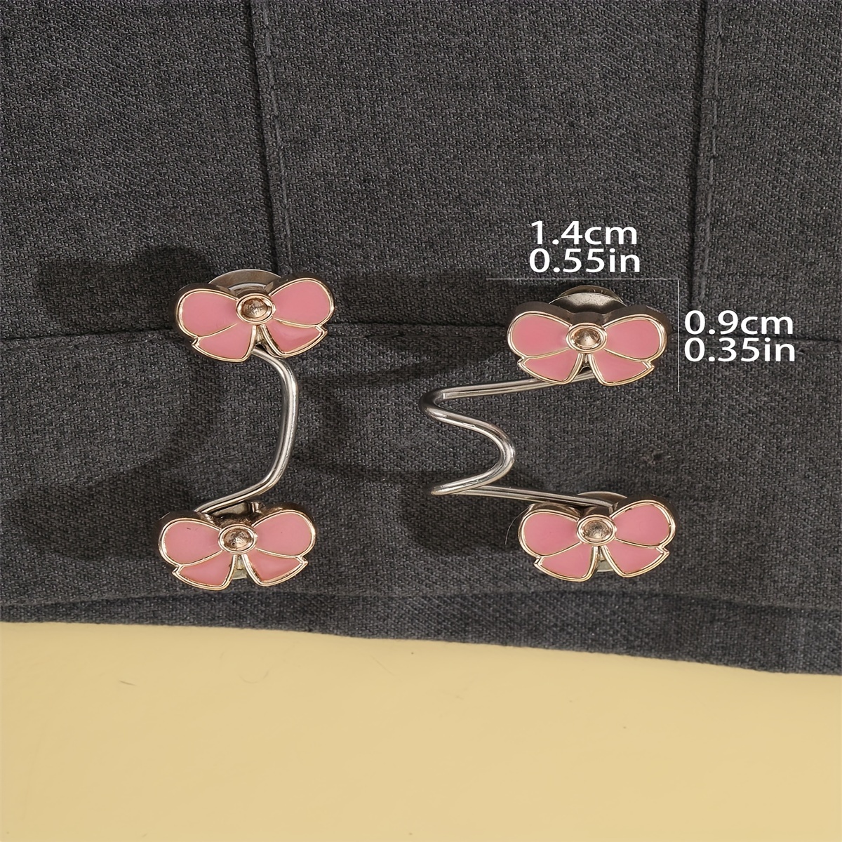 Waistband Butterfly Pants Button Tightener Waist Buckle Waist Accessories