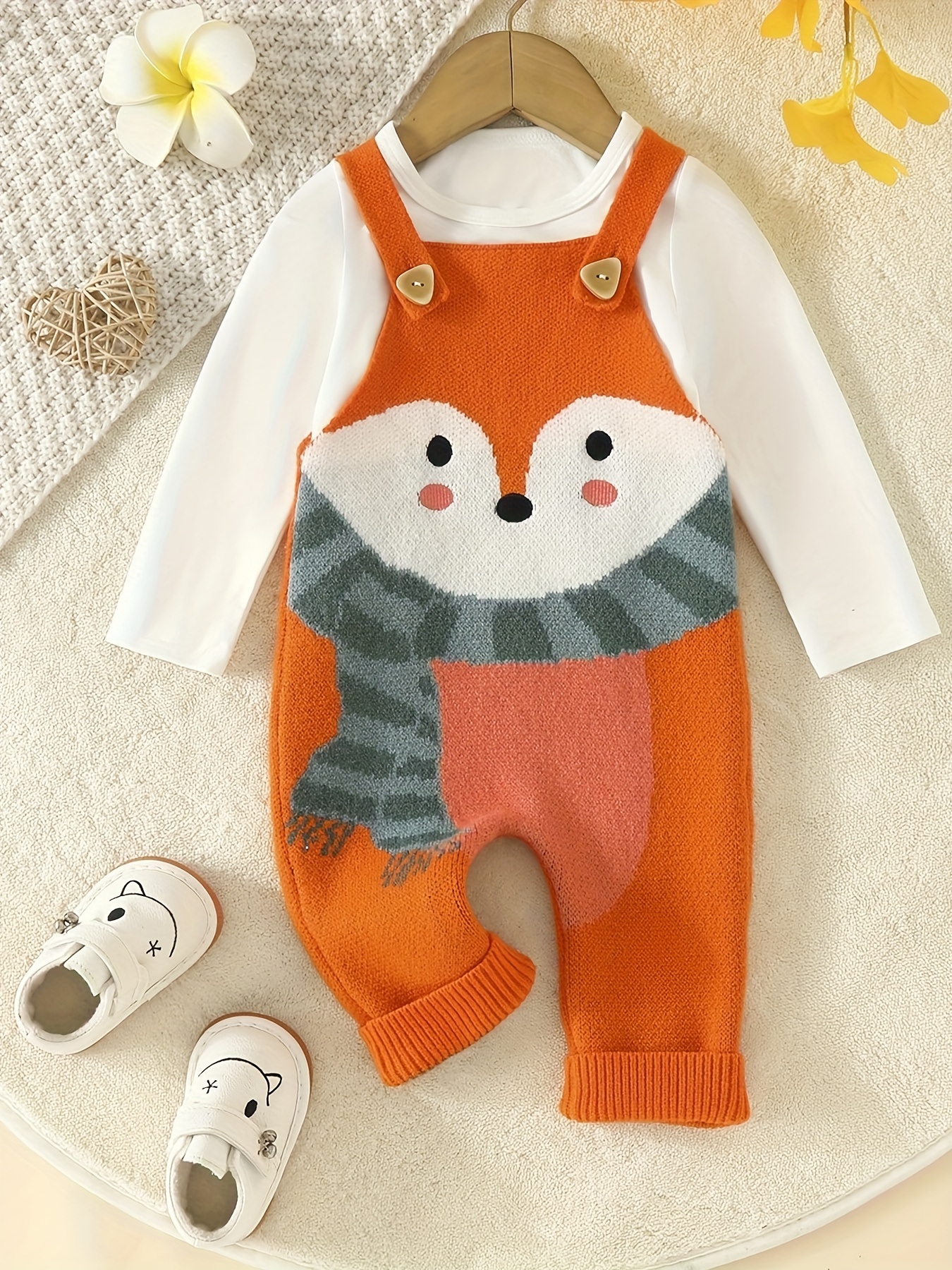 Fox print store baby clothes