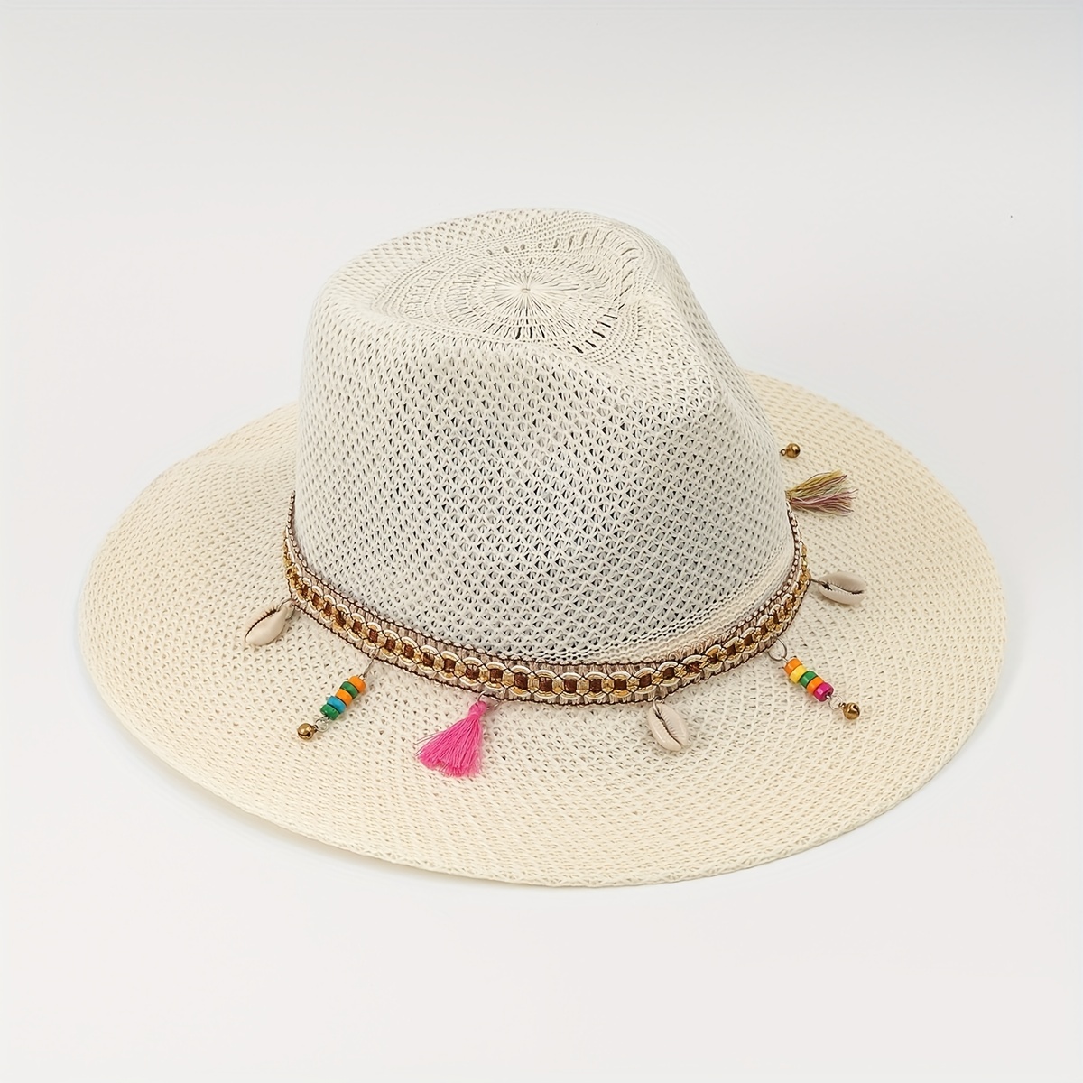 1pc Summer Straw Hat Mens Sun Visor Hat Big Eaves Sun Hat Outdoor Sun Hat  Big Brim Fishing Hat Travel Beach Hat, Don't Miss These Great Deals