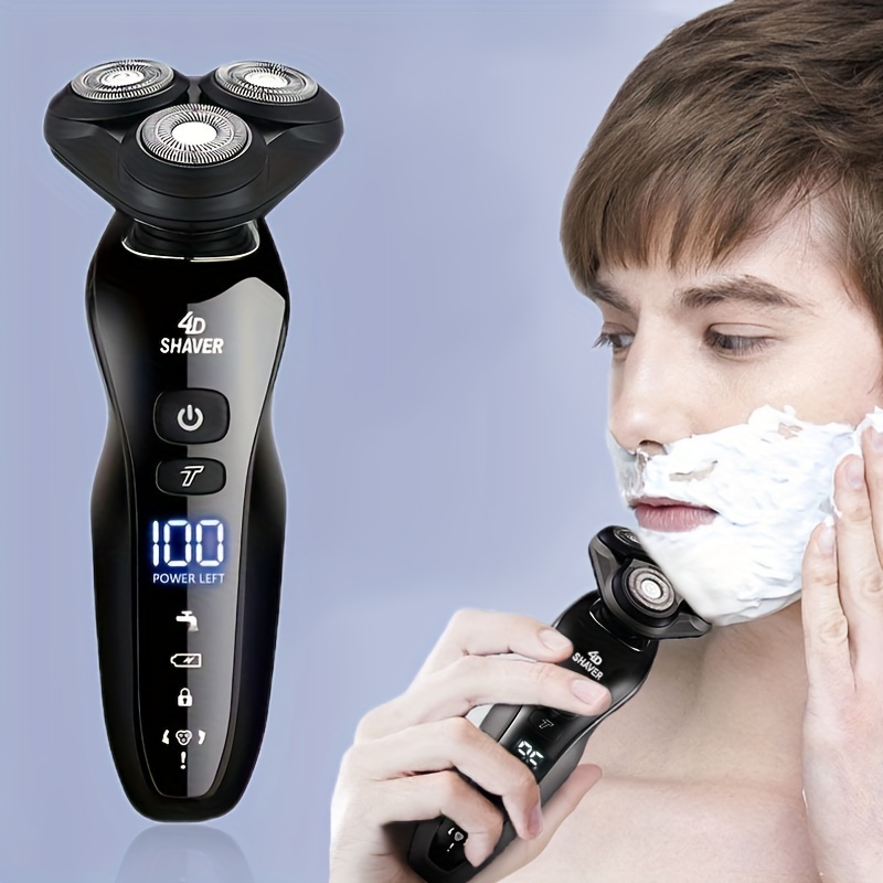 Waterproof Electric Shaver For Men Usb Rechargeable - Temu