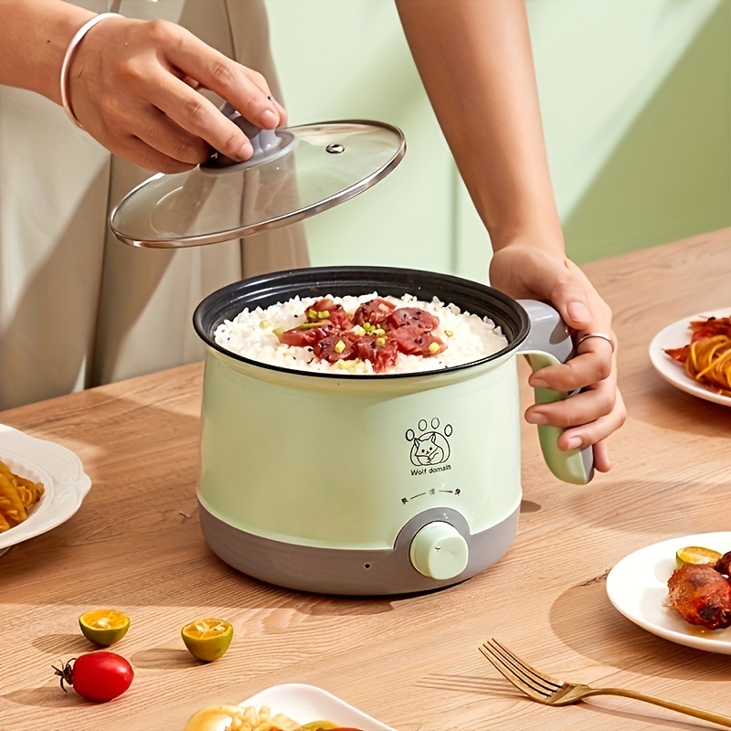 Us Plug One Person Electric Cooker, For Cooking Instant Noodles And Hot  Pot, Small Mini Multi-function Cooker For Hotel/commercial, Small Power And  Easy To Clean, - Temu