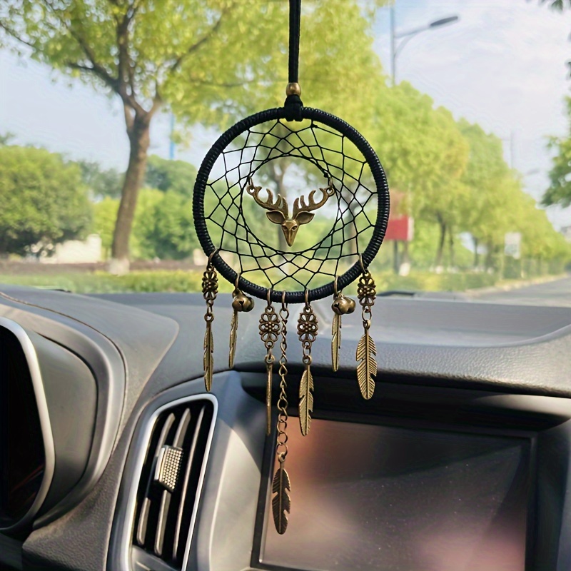Dream Catcher Car Interior Rearview Mirror Hanging Decor - Temu