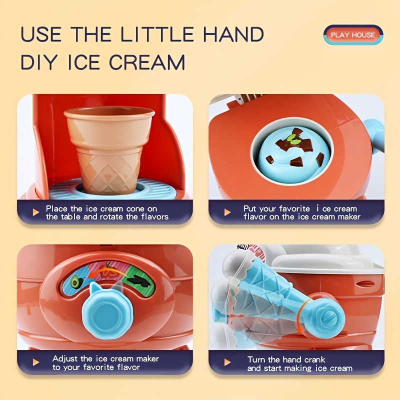 kids pretend play diy plastic ice