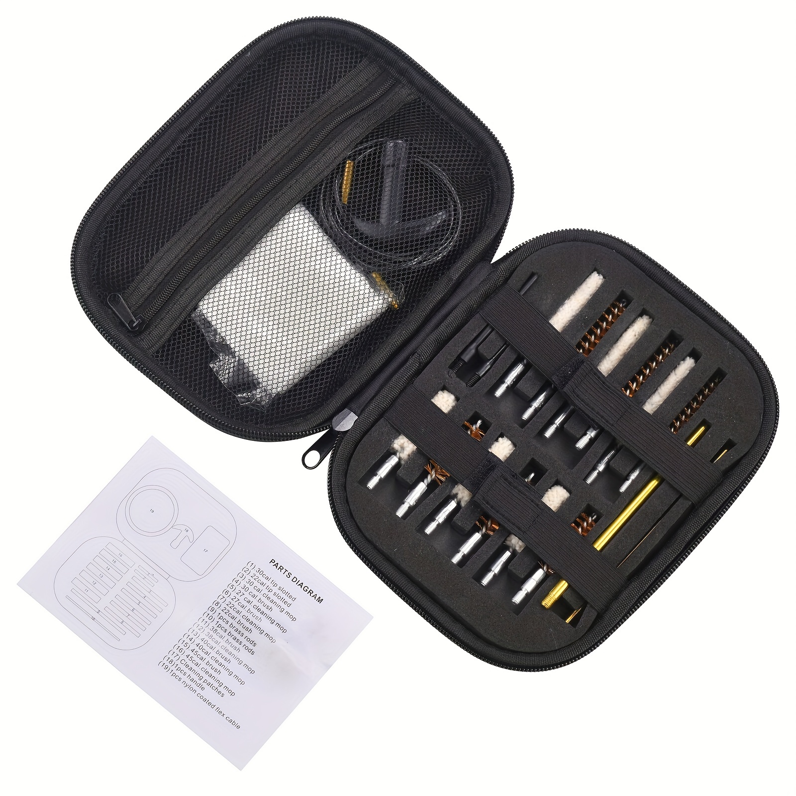 Cleaning Kit Bore Chamber Brushes Cleaning Pick Kit Brass - Temu