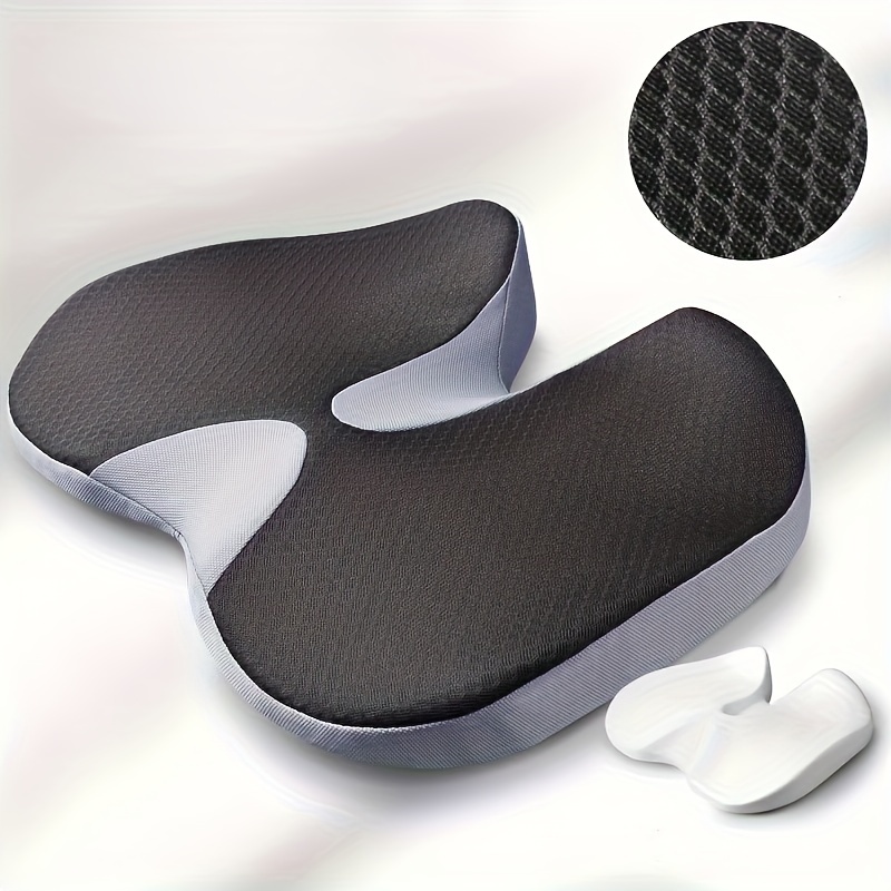 Premium Gel + Memory Foam Chair Cushion, Car Seat Cushion For Driving,  Office Chair Cushion, Gaming - Chair Cushions