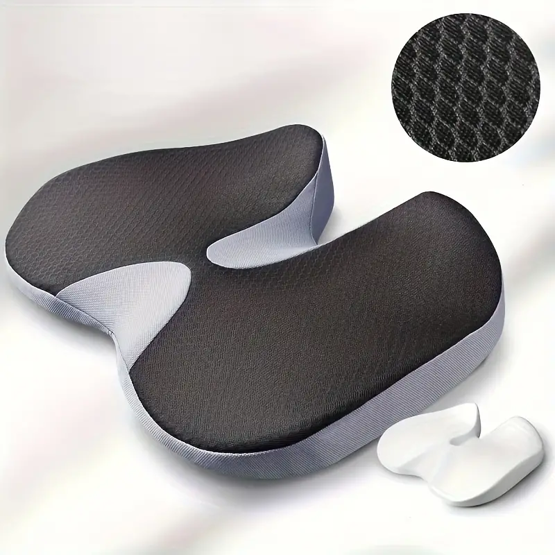 Premium Gel + Memory Foam Office Chair Cushion, Car Seat Cushion For  Driving, Gaming - Temu