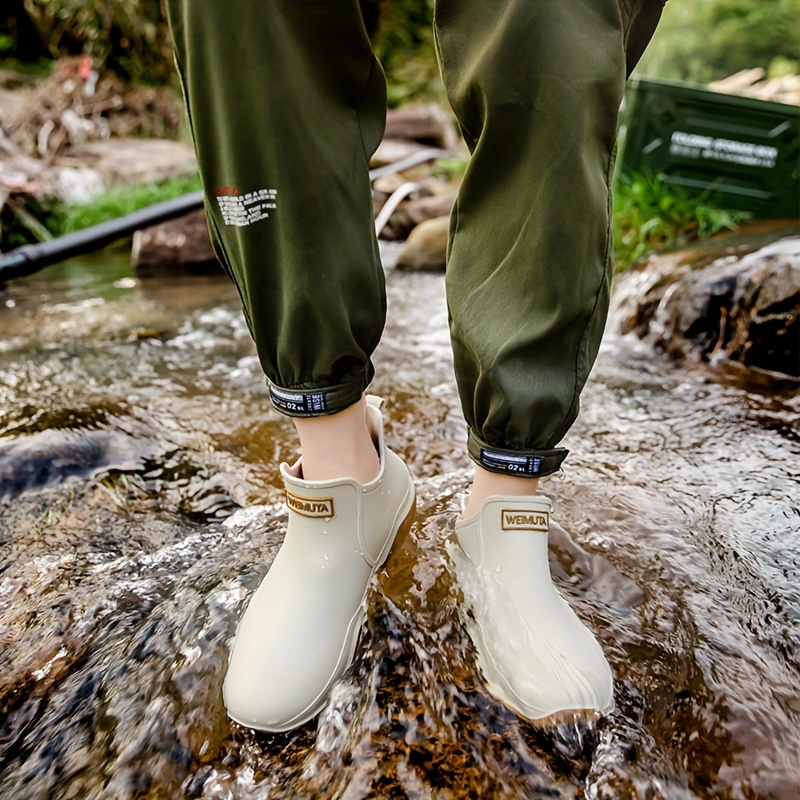 Botas Lluvia Antideslizantes Cocina Aire Libre Zapatos - Temu