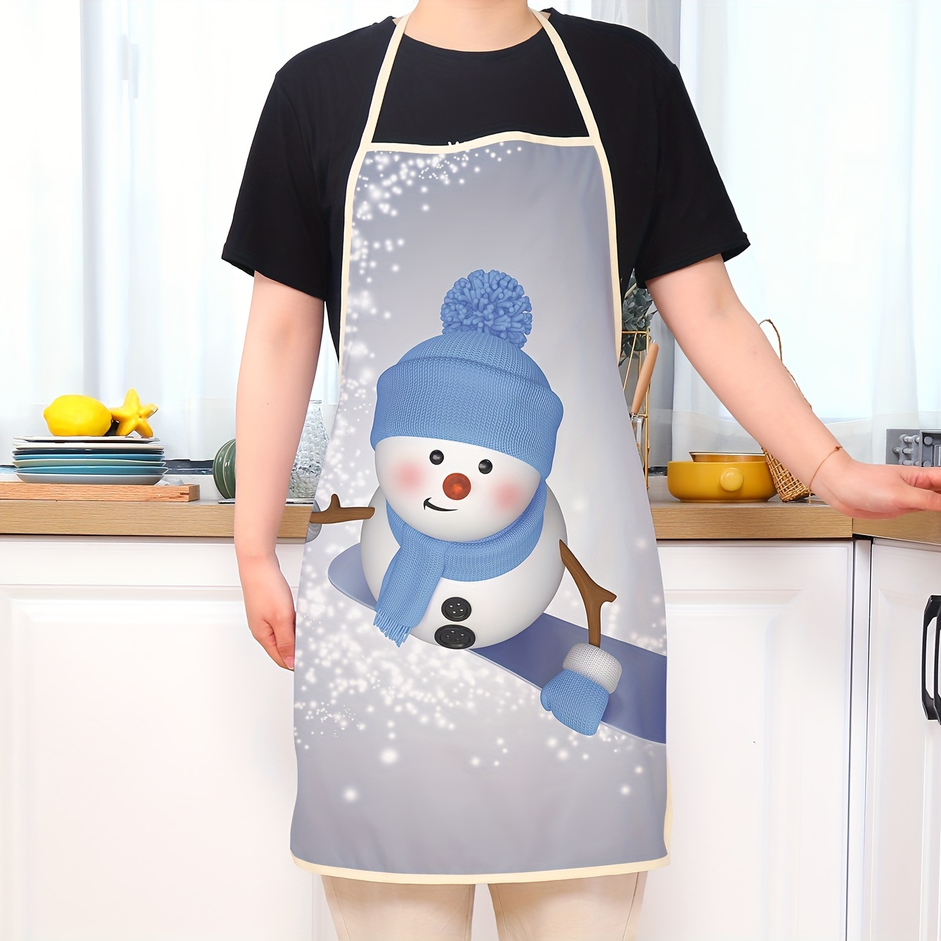 Cute holiday store aprons