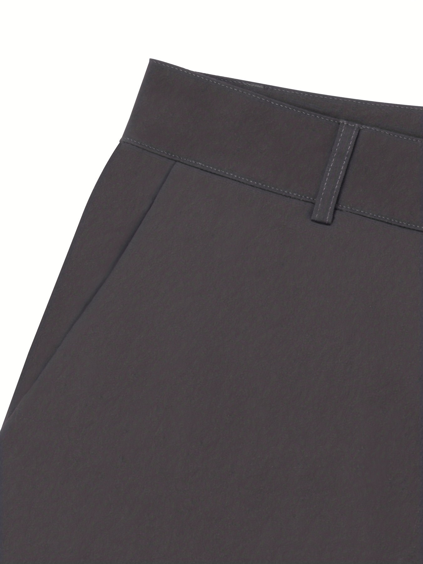 Pantalones de vestir elegantes con bolsillo inclinado ajustados, pantalones  semiformales ligeramente elásticos para hombre para cena de fiesta de banq