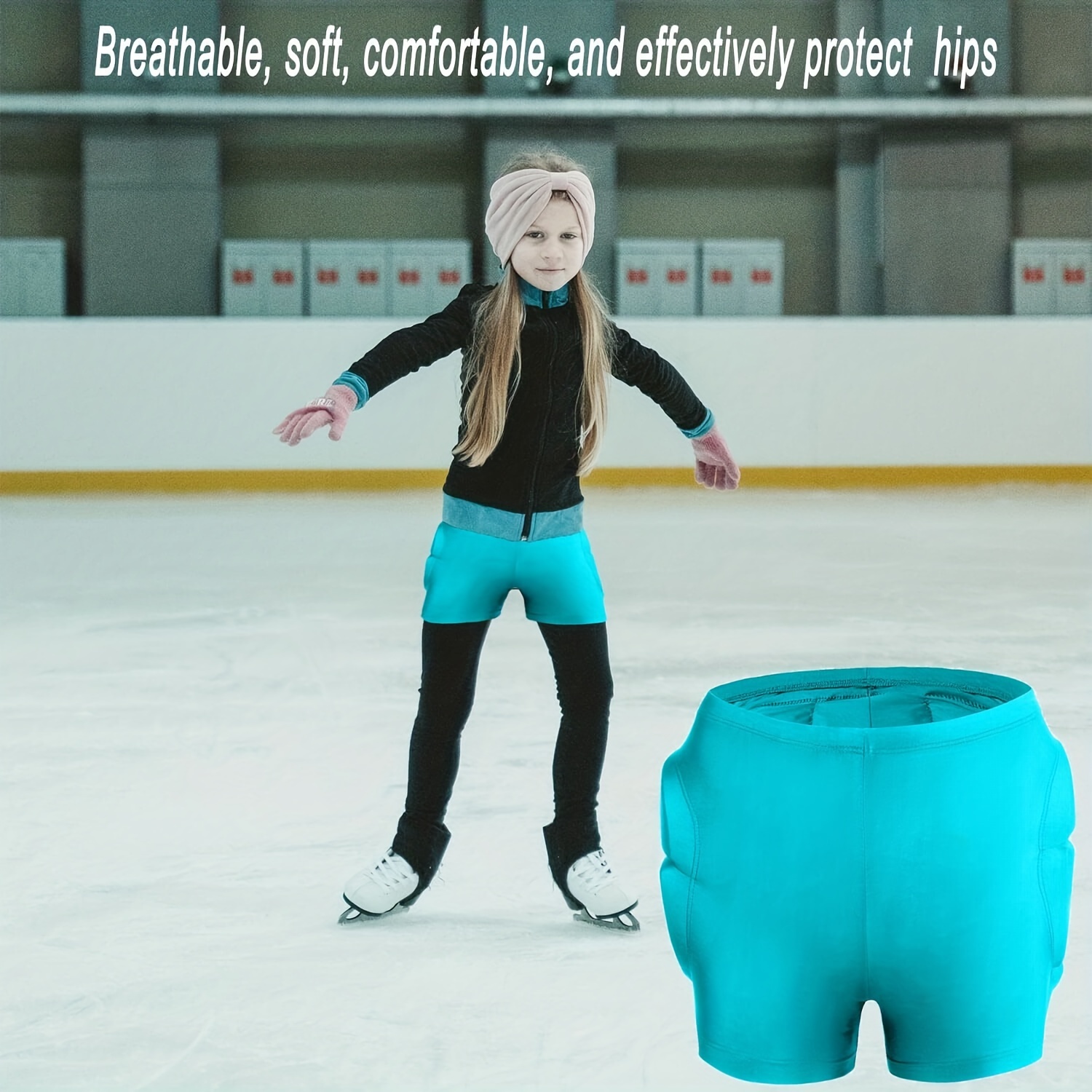 Hip Butt Protective Padded Short, Tailbone Protector For Skiing Skating  Snowboarding - Temu