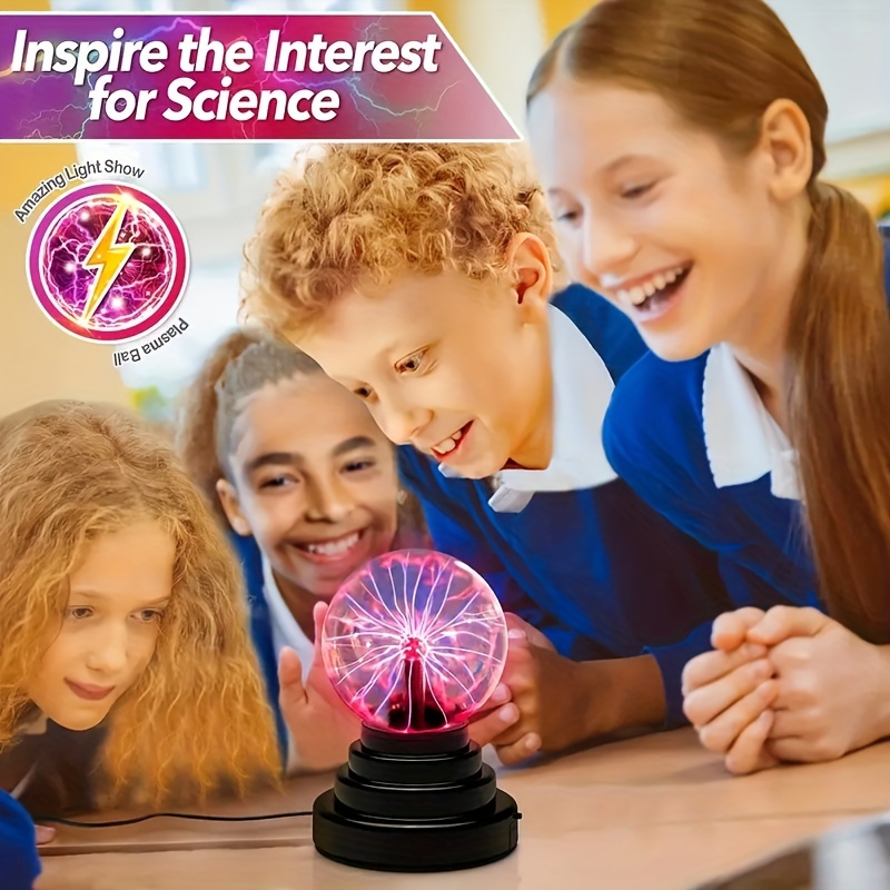 Plasma Ball Light Touch Sensitive Magic Plasma Ball - Temu