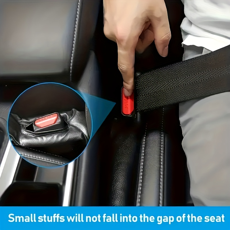 2023 Neuer Leder-Autositz-Lückenfüller Universal Fit Organizer Verhindern  Sie, dass Dinge herunterfallen, Fahrer- oder Beifahrerfrontnutzung,  2er-Pack