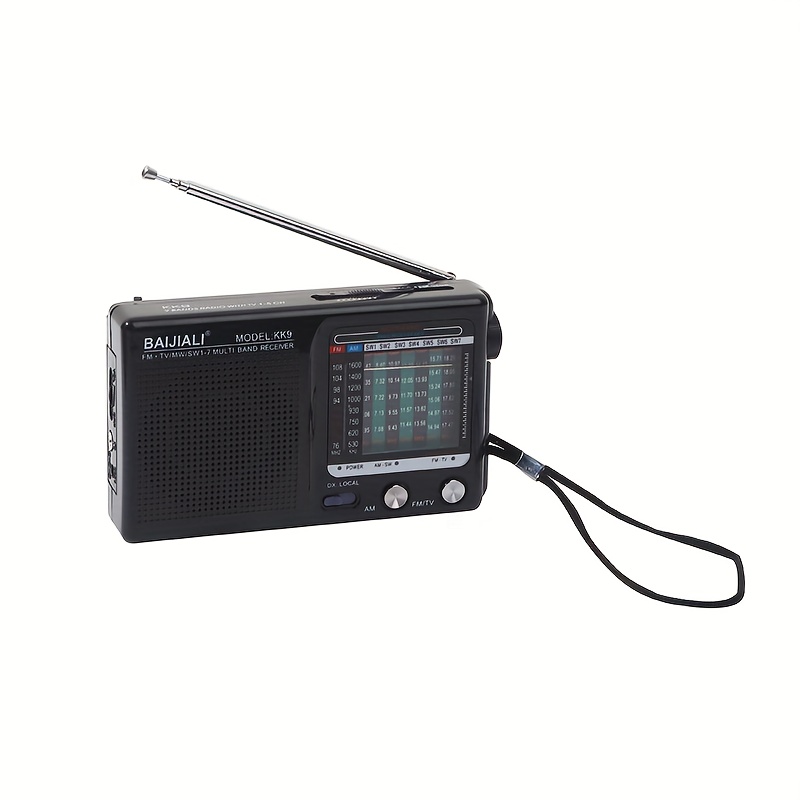 Radio Portátil Am Fm Radio Transistores Altavoz Conector - Temu