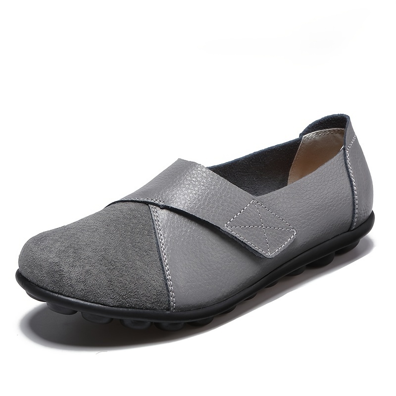 Women's Round Toe Slip-On Loafers Flat Shoes