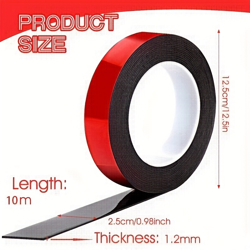 Heavy Duty Double Sided Mounting Tape Perfect For Car Wall - Temu