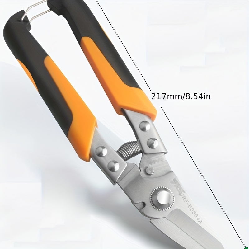 2Pcs Wire Cutter Tin Snips, Iron Sheet Multifunctional Metal