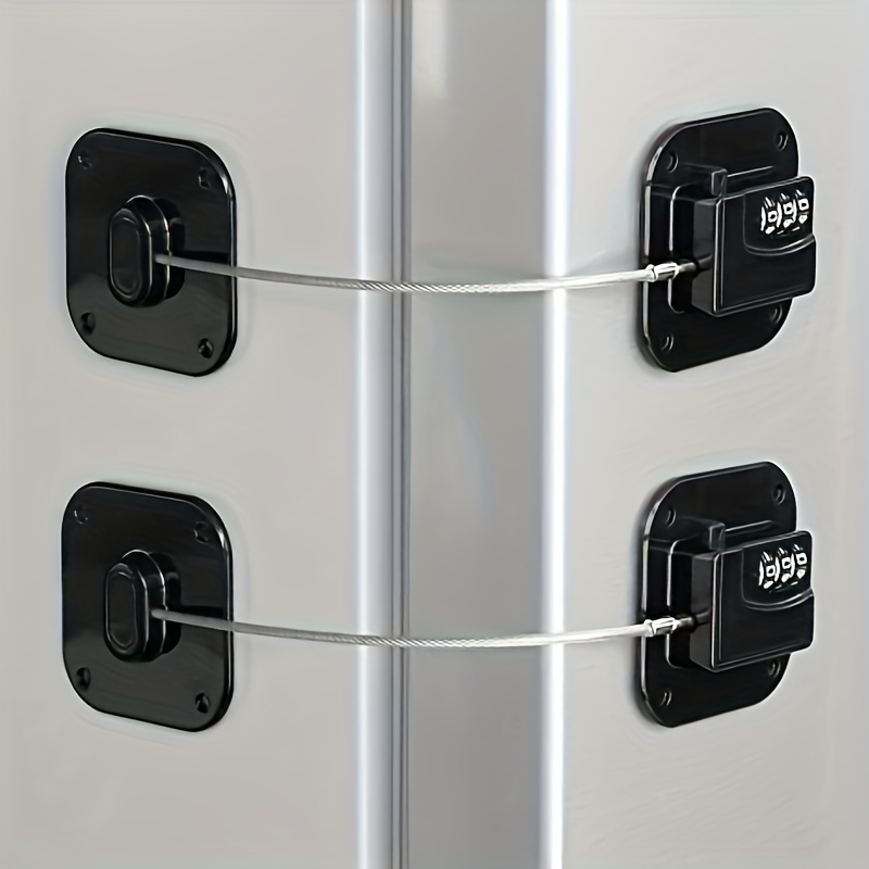 Children's Refrigerator Lock Safety Cabinet Door Lock Square Safety Lock