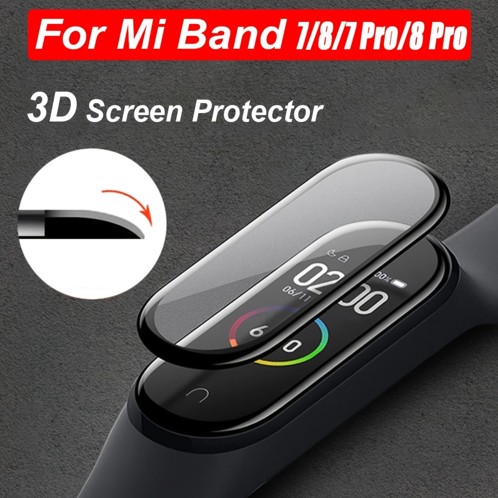 Screen Protector Film For Xiaomi Mi Band 8 Active/mi Band 8 - Temu