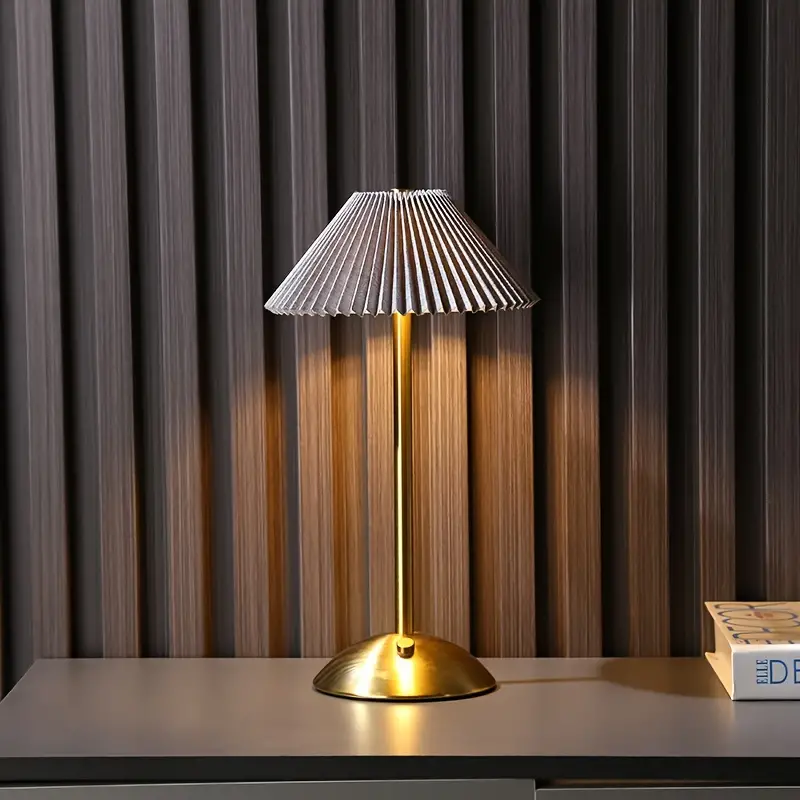 1pc Lampada Da Tavolo Senza Fili In Metallo Dal Design - Temu Italy