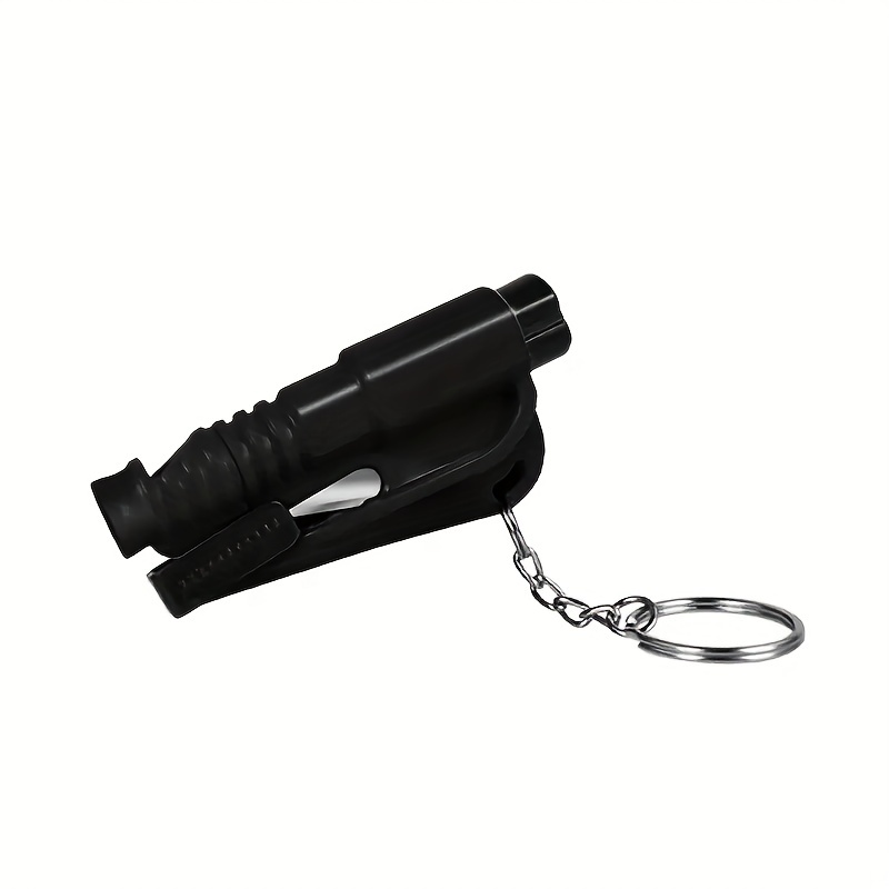 Portable Glass Breaker Key Ring Cutter Car Emergency Escape Tool