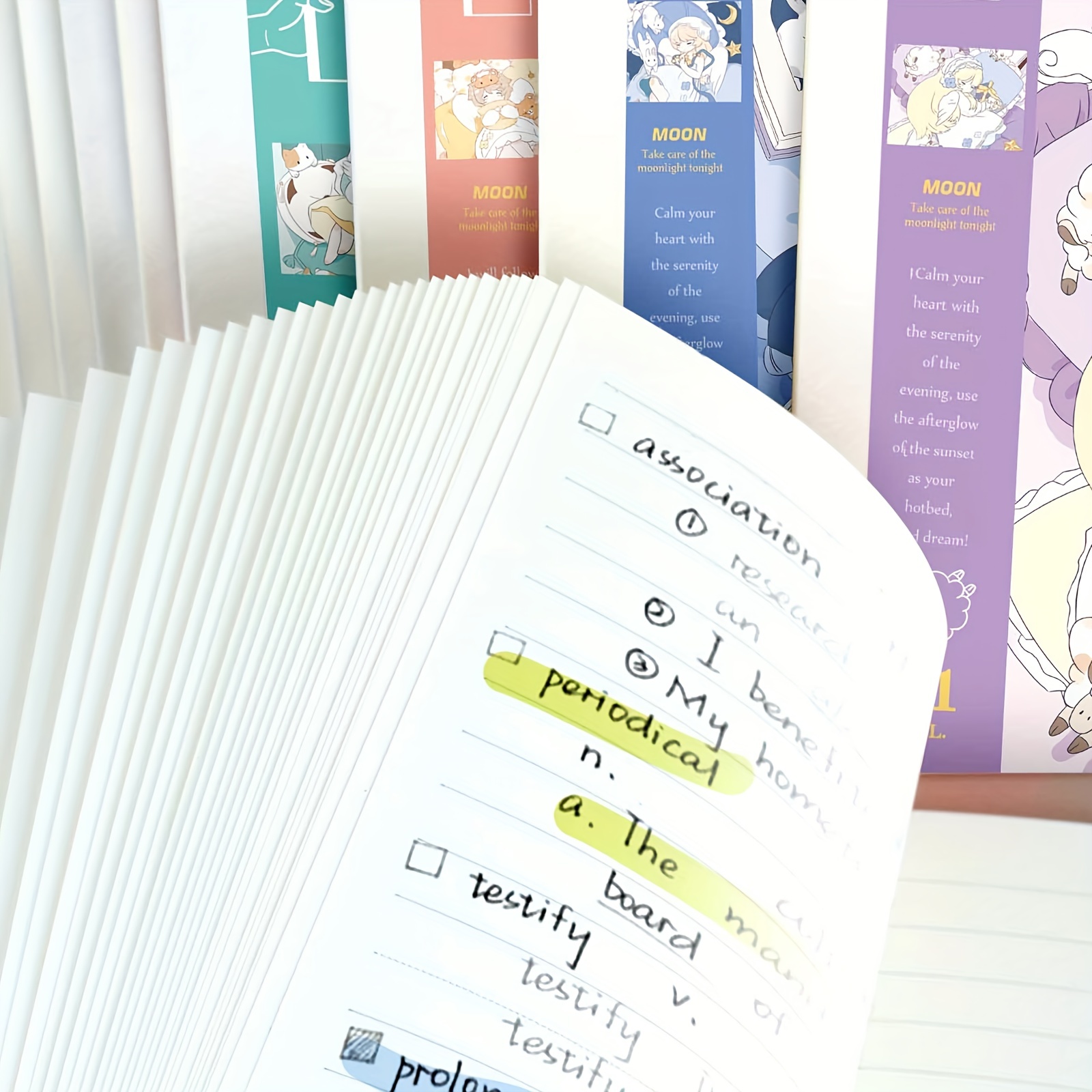 4pcs Dream Girl Nude Back Tearable Notebook A5 36 Sheets