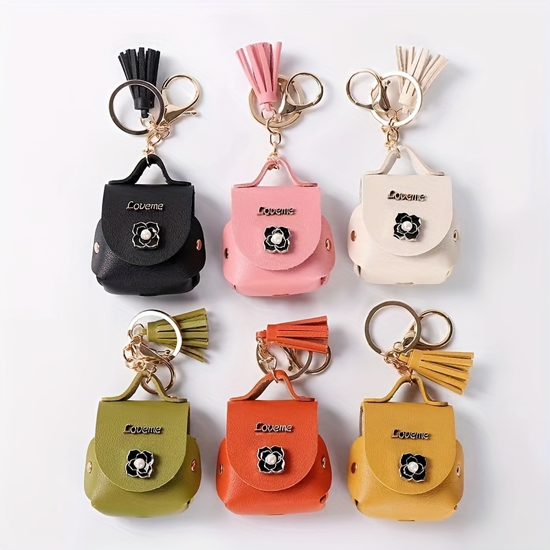 Purse With Keychain - Temu