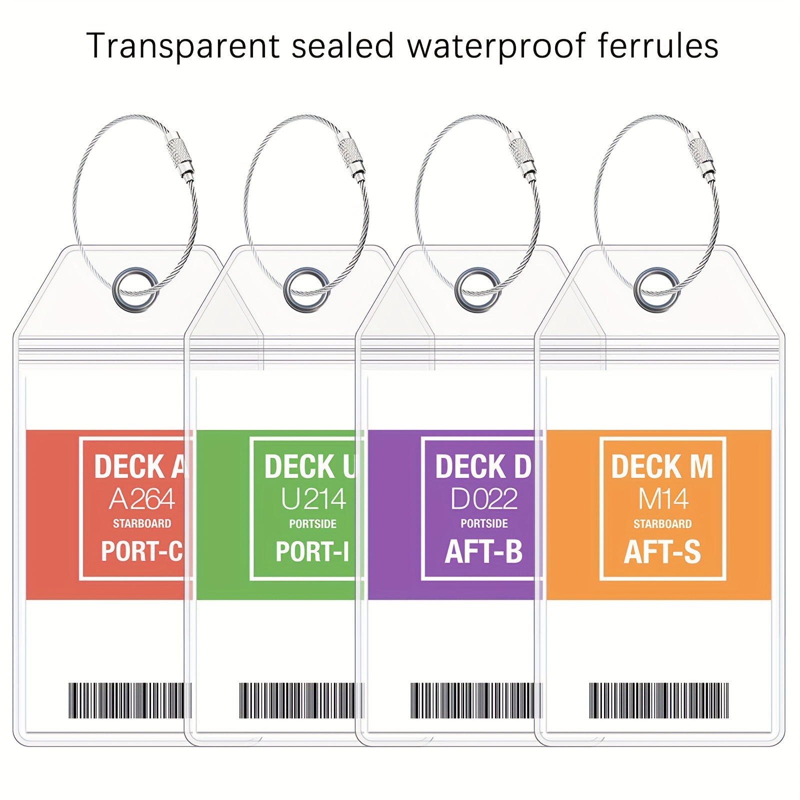 Cruise Luggage Tag Cruise Ship Transparent Thick Pvc Sealed - Temu Canada