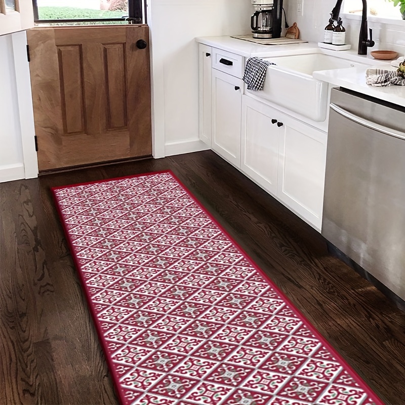 Moroccan Art Extra Long Corridor Rug Bohemian Floor Mat