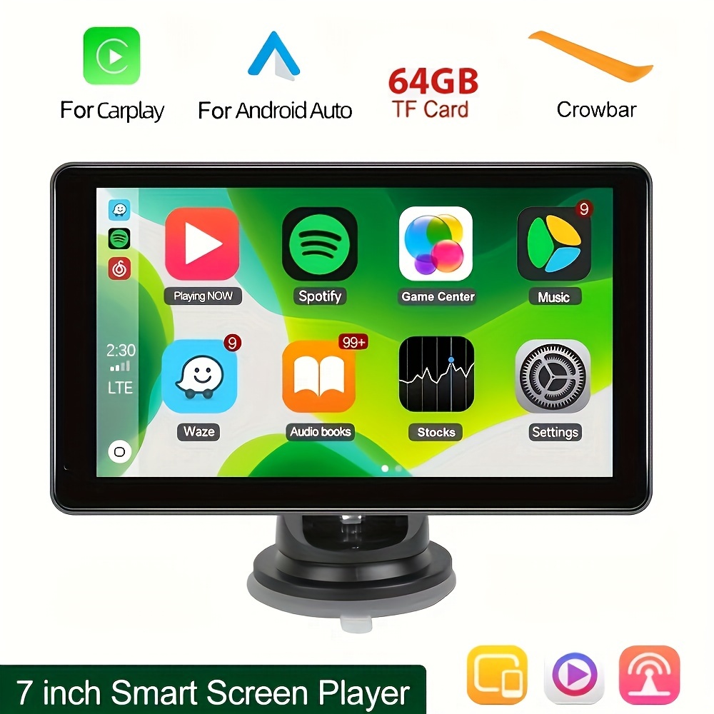 Für Android System 2 + 32 GB Wireless CarPlay Und Android - Temu