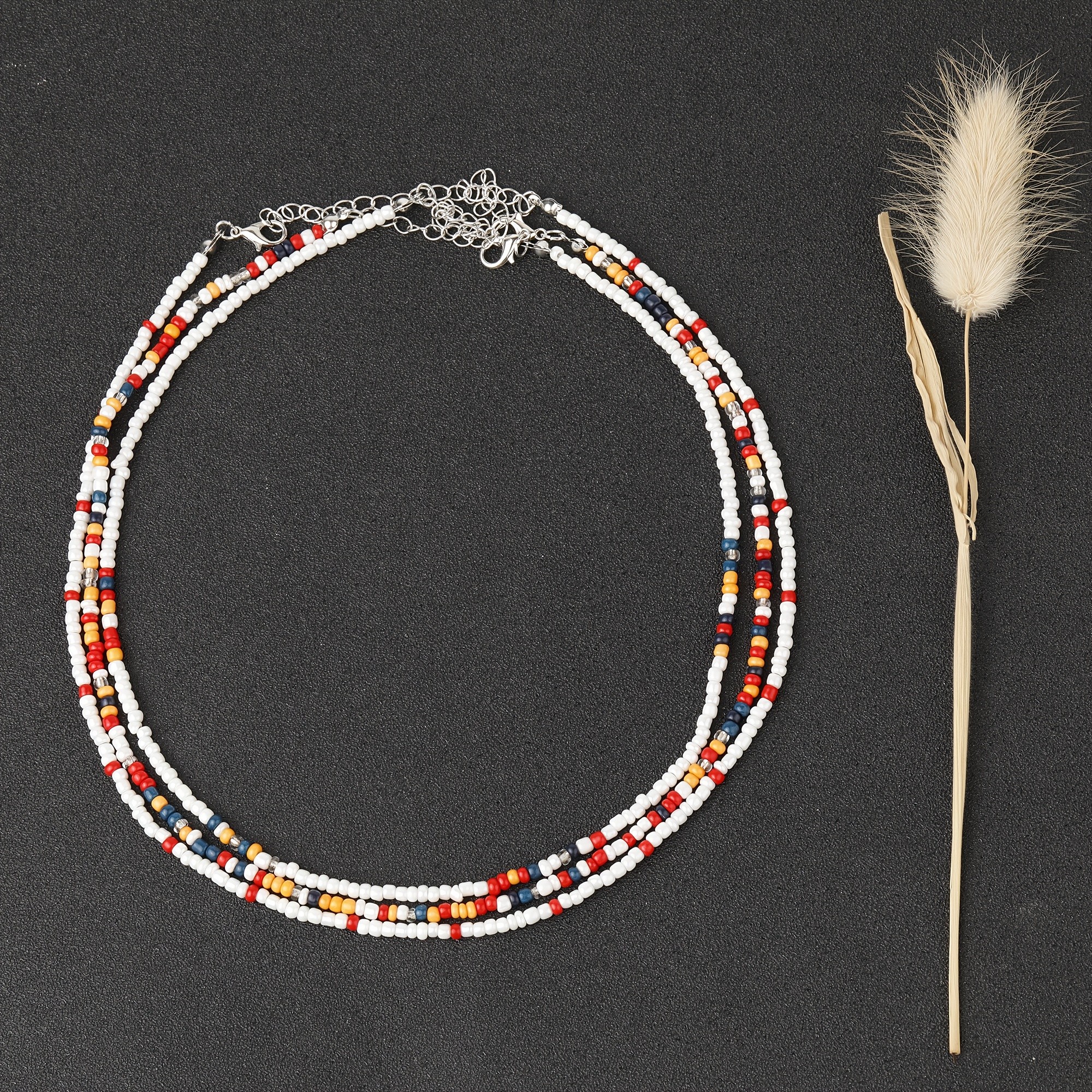 Native american beaded choker on sale necklace