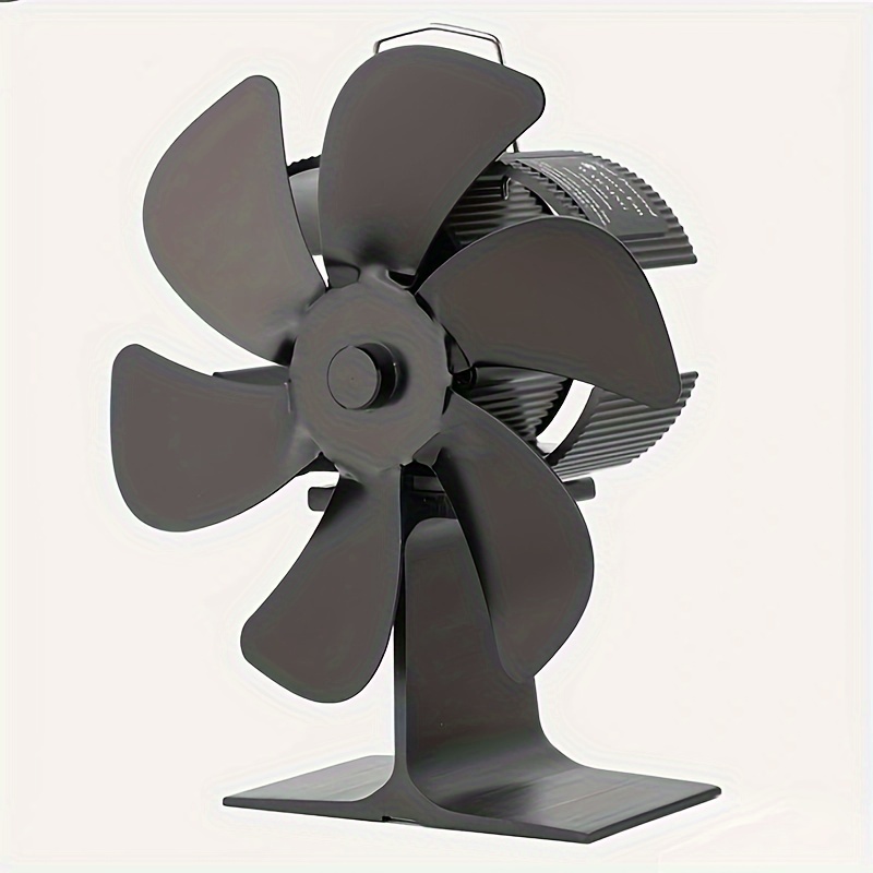 Este es el ventilador de  que aumenta el calor de la estufa por todo  la casa: sil