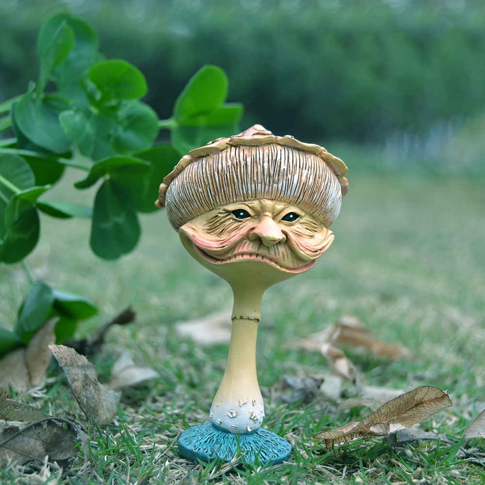 1 stck fantasie pilz fee gartenfigur harz outdoor indoor - Temu Austria
