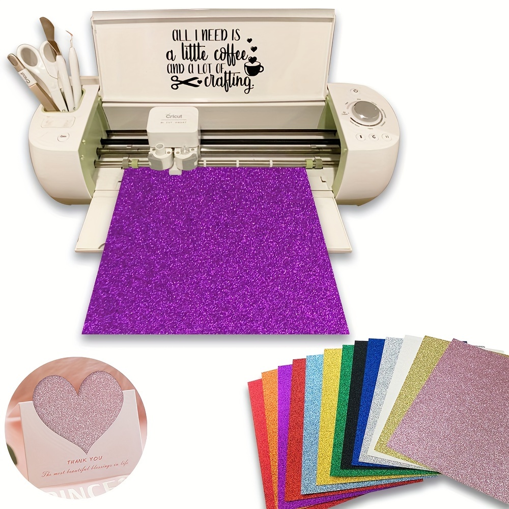 Violet Shimmer Cardstock - Various Sizes