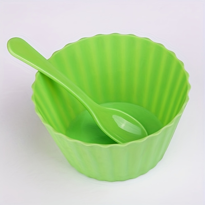 1Pc Green/Blue/Pink Kitchen Multifunctional Salad Utensils