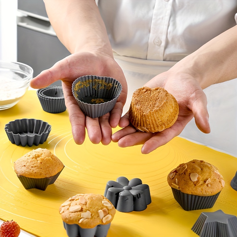 Moule en silicone 5 muffins