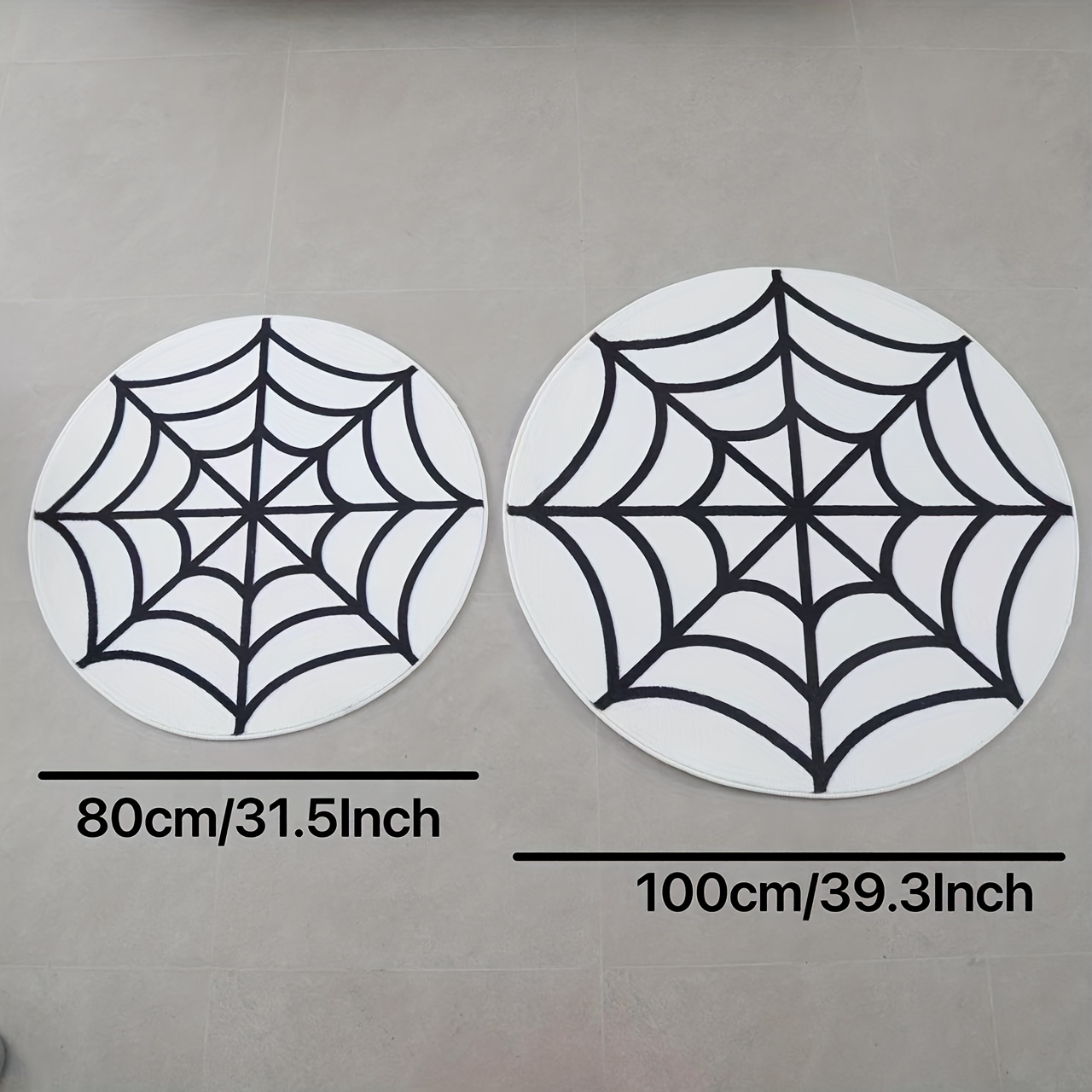 Halloween Spiderweb Pattern Floor Mat Soft And Comfortable - Temu