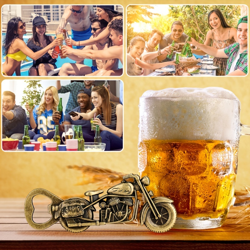 Kaufe Bieröffner, Vintage-Motorrad-Flaschenöffner, Barmesser, Biergeschenke  für Männer, Gadget-Geschenke für Männer, Motorradgeschenke für Männer,  Geschenke für Papa