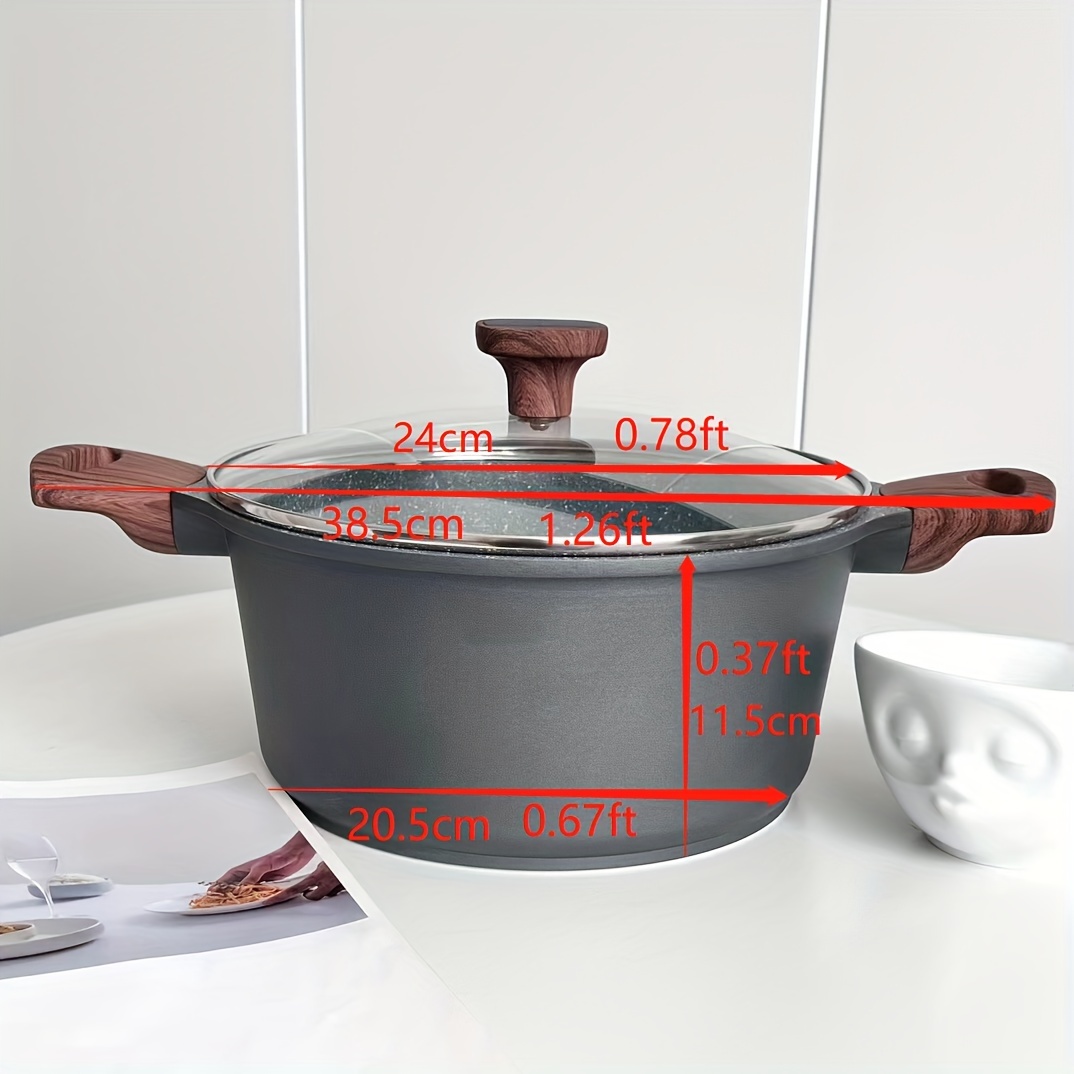Non-Stick Stock Pot 24cm/9.45 - Cast Aluminum Cookware