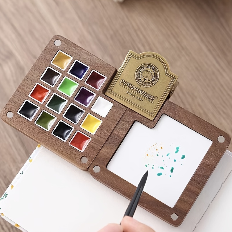 Small Size Portable Wet Palette Paint Palette For Acrylic - Temu