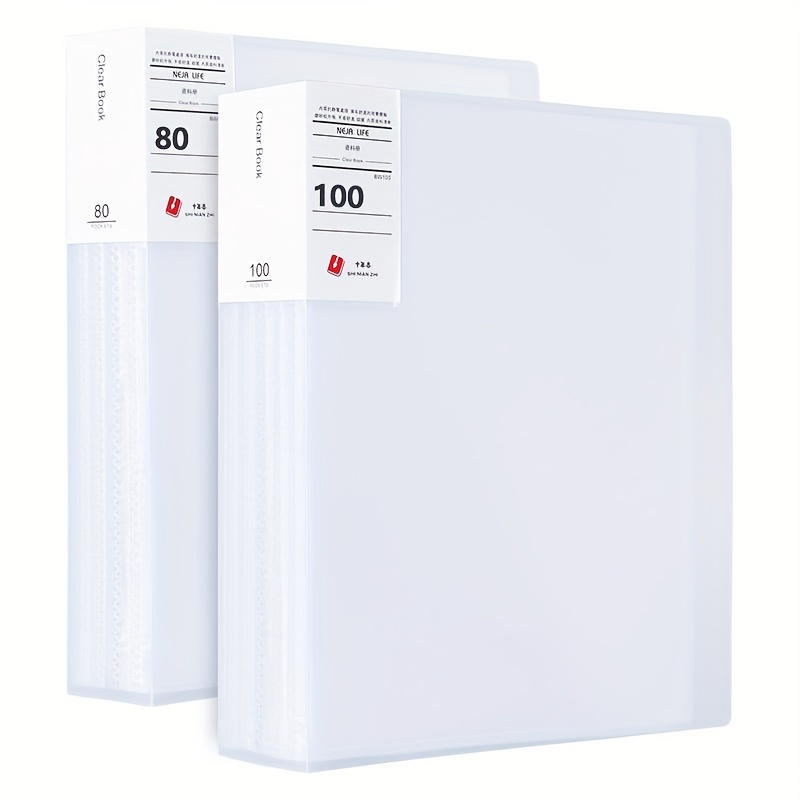 Paquete De Folios A4 + 100 Fundas Trasparentes De 80 Con 500 Hojas Blancas,  Papel Multifuncional