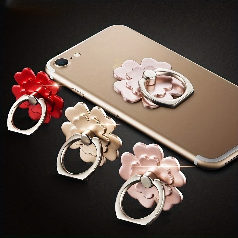 5pcs Cell Phone Ring Stand Finger Ring Holder 360 Rotation Phone Holder Ring  Grip Compatible With Apple Iphone Xs