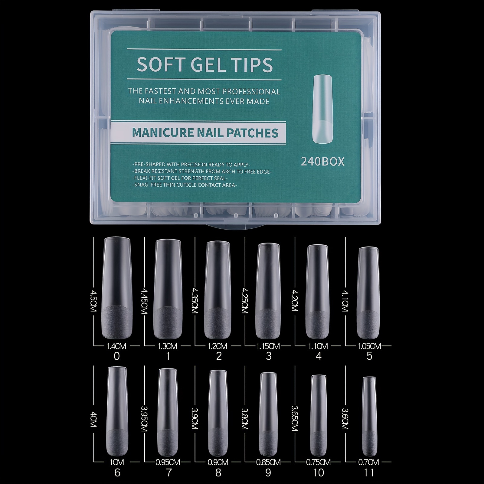 4.5-inch Full Cover 240pcs