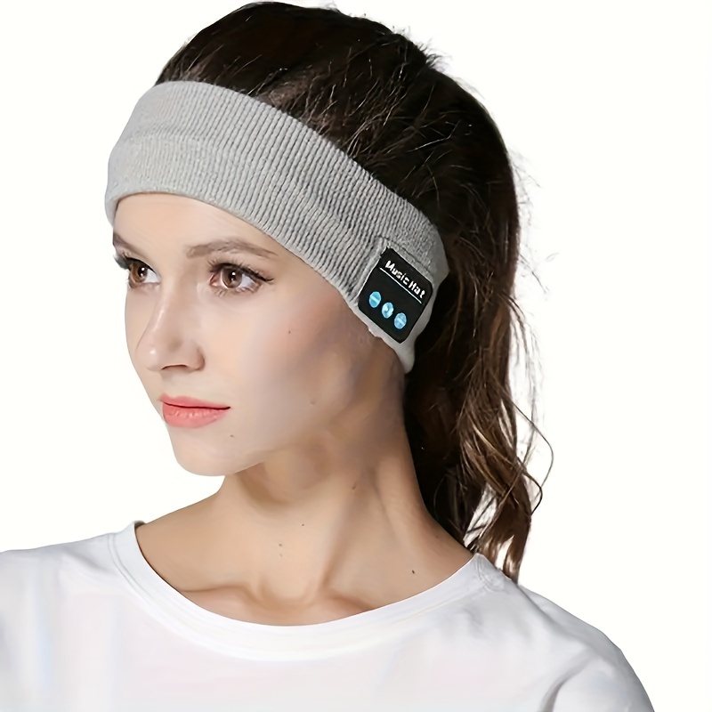 1pc Sport Fitness Yoga Sleep Headphones, Bandeau Casque Sans Fil