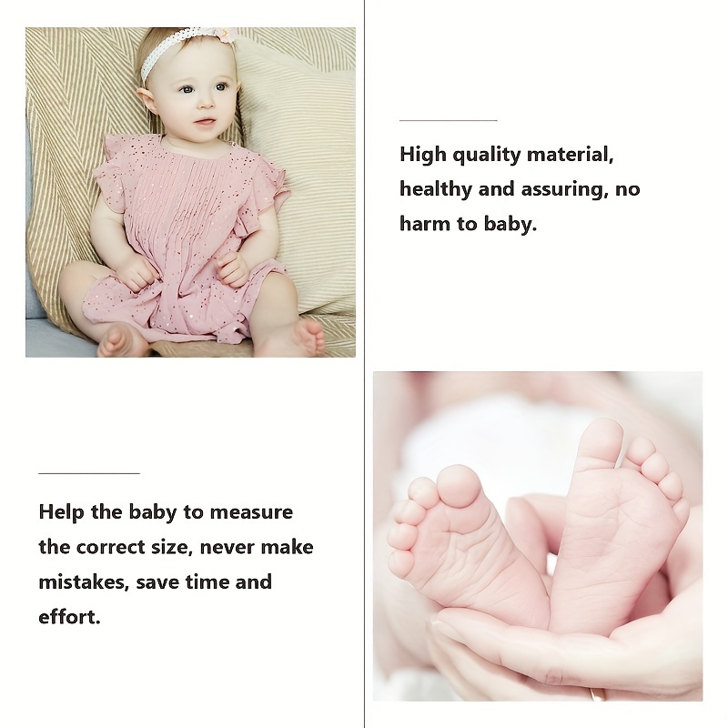 Baby Panda Shoe Feet Measuring Ruler