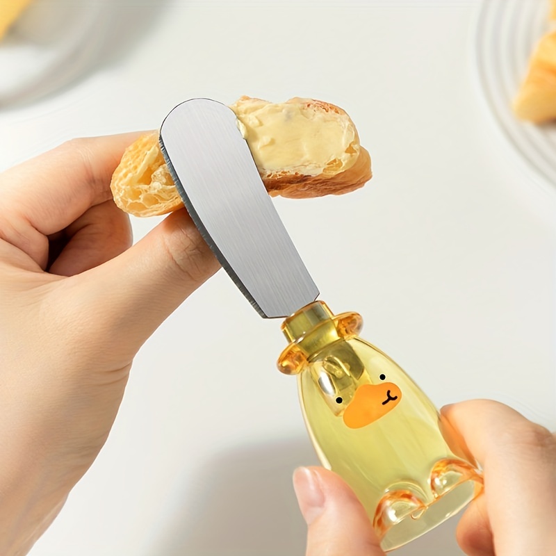 1/2/4PCS Household Butter Knife Bread Toast Knife Cheese Jam Peanut Butter  Scraper Mini Vertical