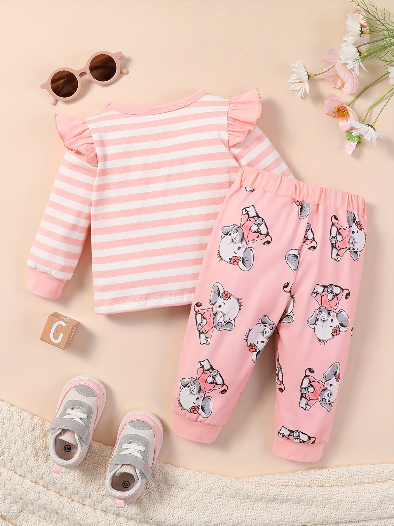 Elephant baby 2024 girl outfit